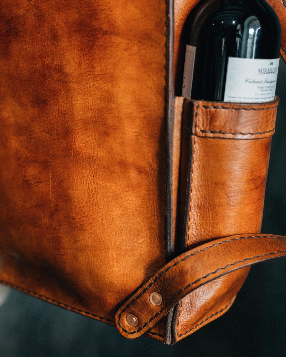 The Amaru: Leather Day Pack - JJ Leathersmith -