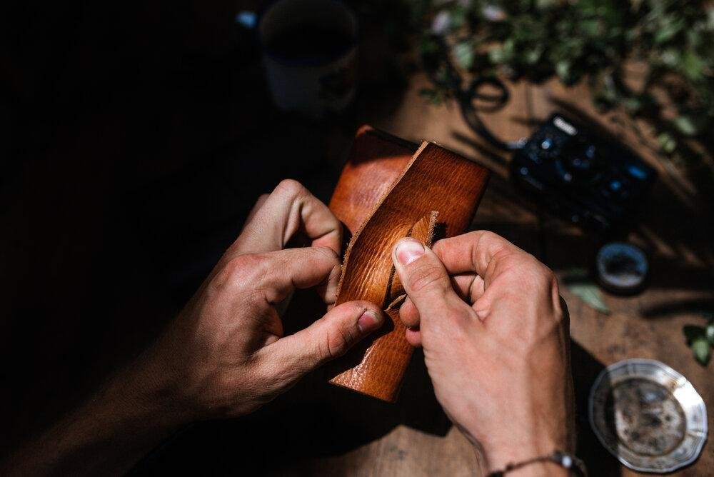 The Aubrey: Leather Tobacco Pouch