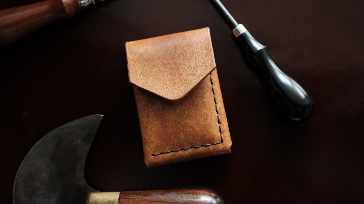 The Ned: Left Handed Wallet - JJ Leathersmith -