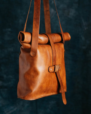 The Pao: Leather Tote Bag - JJ Leathersmith -